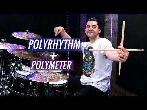 3 Must Know Polyrhythmic & Polymeter Grooves! Drum Lesson