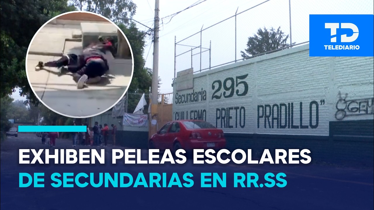 Golpes, videos y preocupación: alertan por riñas constantes en secundarias de CDMX