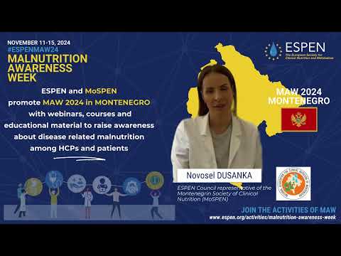 ESPEN MAW 2024 Montenegro MOSPEN