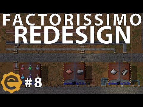Redesigning (livestream) | Factorio Factorissimo #8