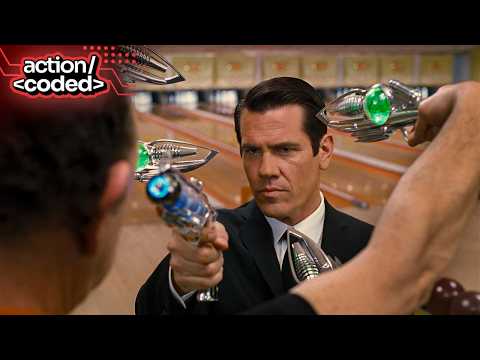 men in black 3 (2012) – agent j bowls with an alien head to get answers