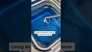 Ultrasonic Ring Cleaner #Shorts