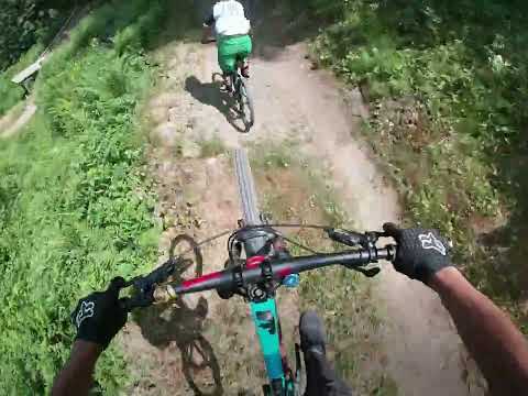 san giacomo: BIKE PARK monte alpet          PARTE 2 con road gap