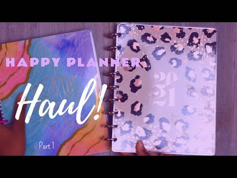 2020 Happy Planner Haul Part 1-Detailed Planner Flip Through | Wild Styled & Soft Geode