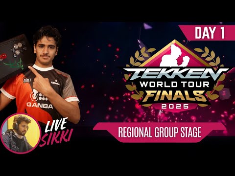 🔴LIVE: TEKKEN WORLD TOUR 2025: Regional Group Stage (Day 1)