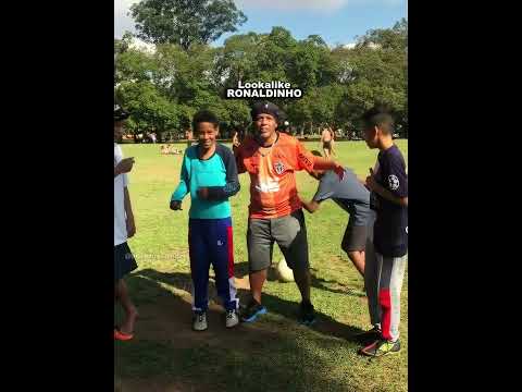 RONALDINHO Lookalike ⚽😍