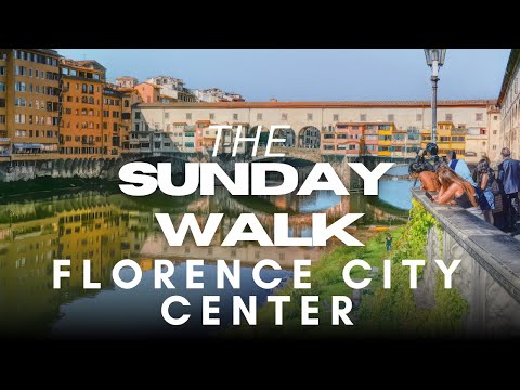 Florence Before It Wakes Up | Quiet City Center Walk