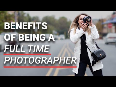 Benefits of being a full time photographer