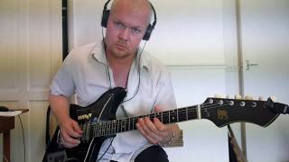 Hank Marvin style guitar playing on an 1960s Japanese guitar