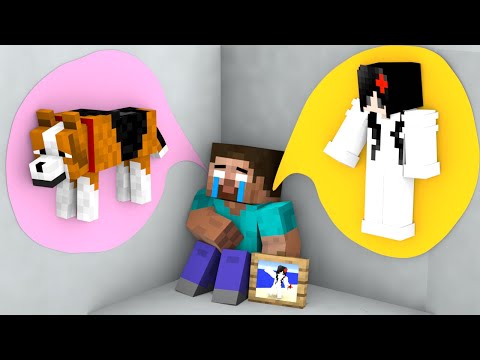 I MISS YOU, SADAKO AND MY DOG! - Sad Story - Minecraft Animation