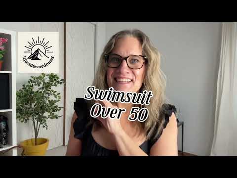 Badeanzug-Anprobe-Testbericht für Frauen über 50 #amazoninfluencer