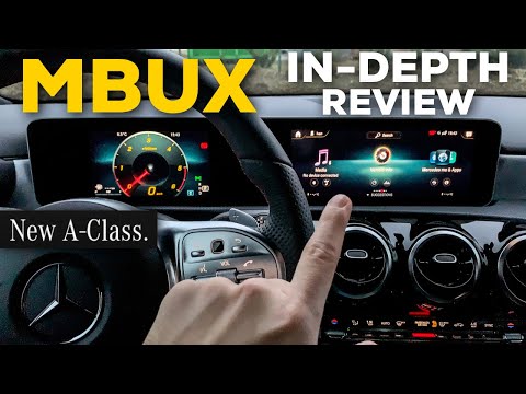 MERCEDES NEW MBUX SYSTEM IN-DEPTH REVIEW  | 2019 MERCEDES A CLASS Video
