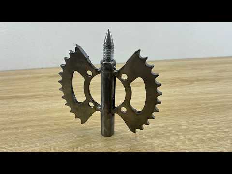 Never Throw Away an Old Bicycle Sprocket! A Brilliant DIY Idea You’ll Want To Try