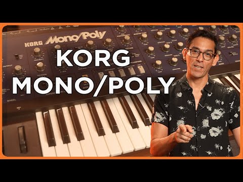 Korg Mono/Poly 1980s - Blue image 10