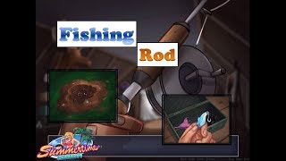 Summertime Saga Fishing Rod | How to find Fishing Rod and Baits | Rods and Baits