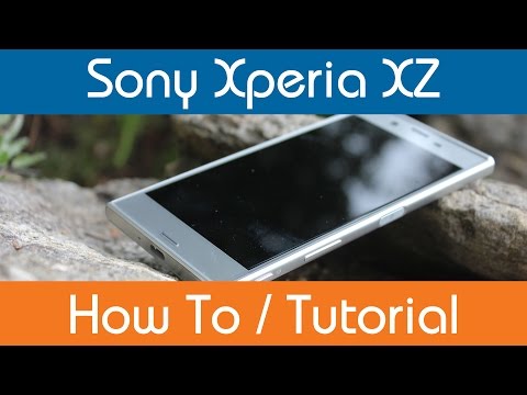 How To Search In The App Drawer - Sony Xperia XZ