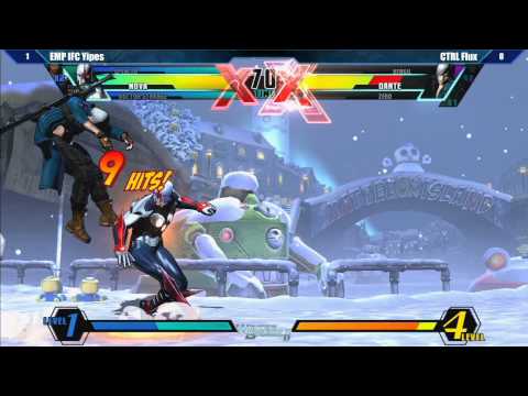 UMVC3 Top 8 EMP IFC Yipes vs CTRL Flux - Winter Brawl 8 Tournament