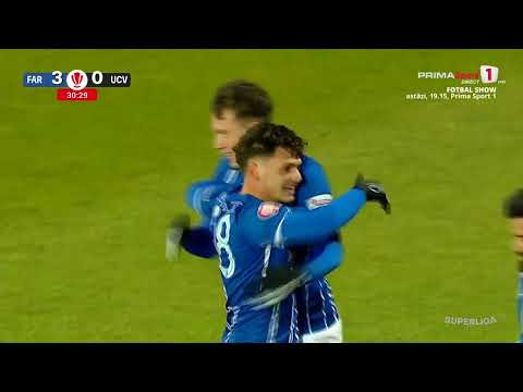 REZUMAT: Farul - Universitatea Craiova 4-1. Surpriză după un meci nebun. Alibec, revenire cu gol