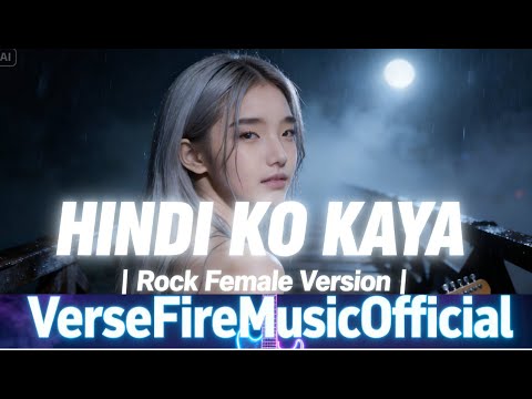 HINDI KO KAYA | Rock Female Version |  #femalerockcover #aipowered #cover