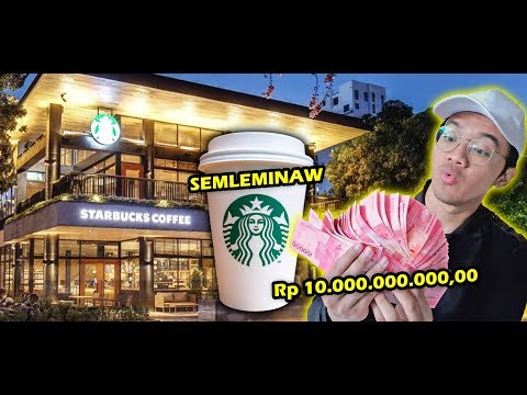 NGASIH UANG 10 JUTA KE BARISTA STARBUCKS KALO NULIS NAMA GUE DENGAN BENAR