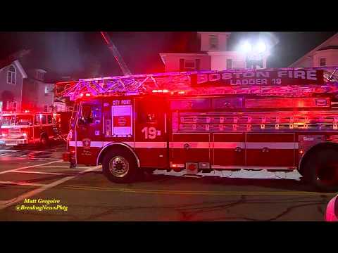 Fire spreads to multiple buildings in Quincy, Ma