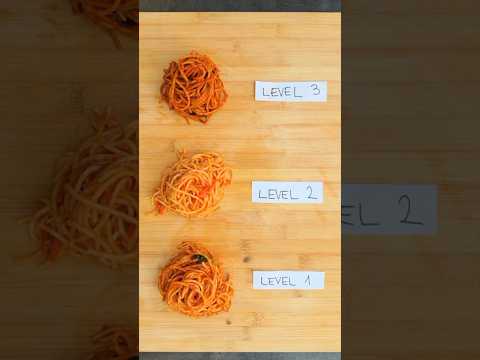 We react to THREE LEVELS PASTA