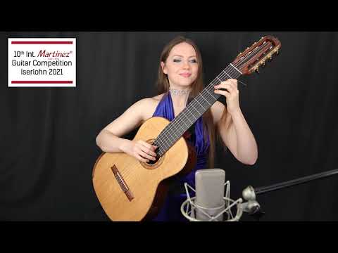 10th Int. Martinez Guitar Competition Iserlohn 2021 - 2nd round Hedvika Švendová (Bach, Giuliani)