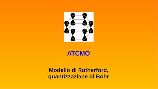 Lezioni di chimica - Atomo - 3 (modello di Rutherford, quantizzazione di Bohr)