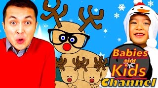 RUDOLPH THE RED-NOSED REINDEER | Babies and Kids Channel | Christmas songs for children and toddlers