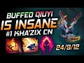 The 1 Chinese Kha Zix Is NASTY With The New Buffs