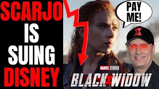 Scarlett Johansson SUES Disney After Black Widow FLOPS At The Box Office Over Disney Plus Release