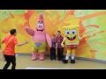 Boys Visit Sponge Bob And Patrick At Mall Of America Nickelodeon Universe Bloomington Minnesota