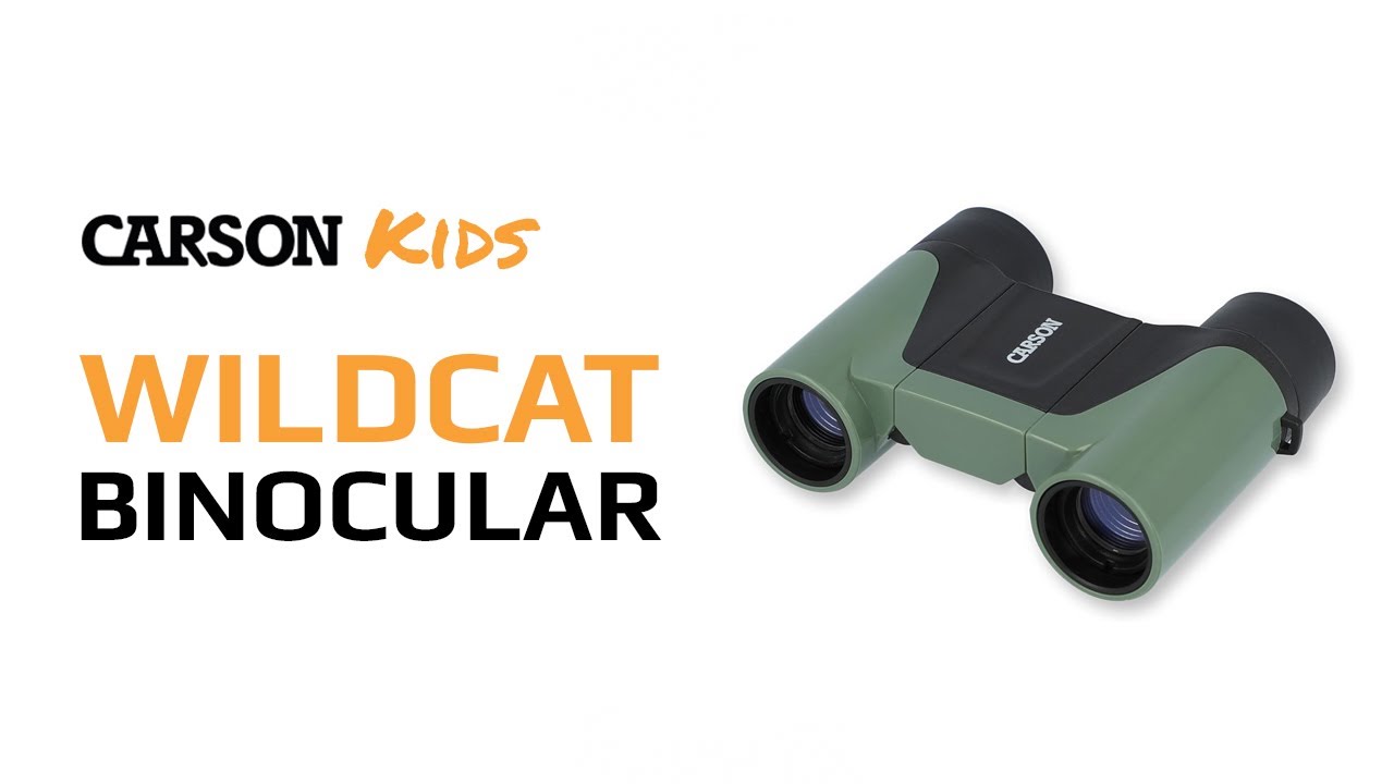 WildCat Series HD Focus Free Binoculars | Kids Optics | WC-718 | Carson Optical