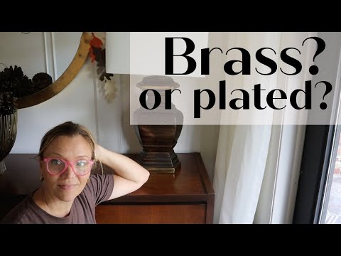 How to polish brass and how to tell if you have solid brass or plated brass