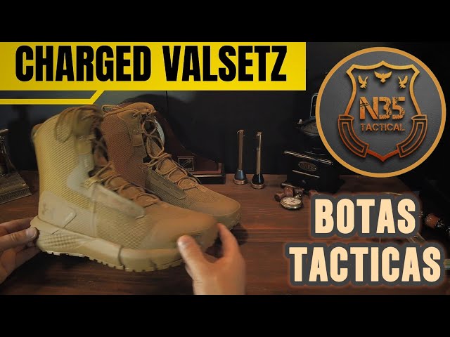 Vídeo relacionado con Under Armour Ua Charged Valsetz Wp Zip - Botas militares y tácticas para hombre, Negro, negro, gris azabache, 44 EU