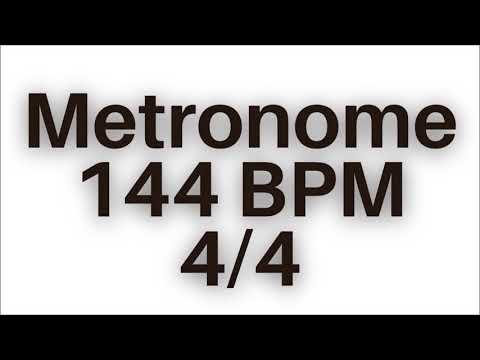 METRONOME - 144 BPM 4/4