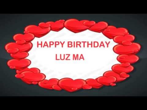 LuzMa   Birthday Postcards & Postales - Happy Birthday