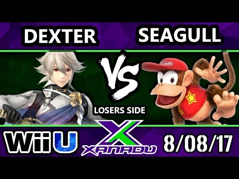 S@X 214 - Dexter (Corrin) Vs. InC | Seagull (Diddy Kong) - SSB4 Losers Side - Smash 4