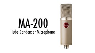 Video thumbnail for MA-200 Microphone - Features, Applications and Finish by Mojave Audio