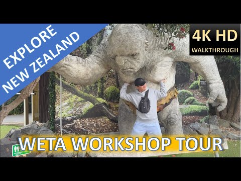 WETA WORKSHOP TOUR | WETA CAVE | WALKTHROUGH 4K HD