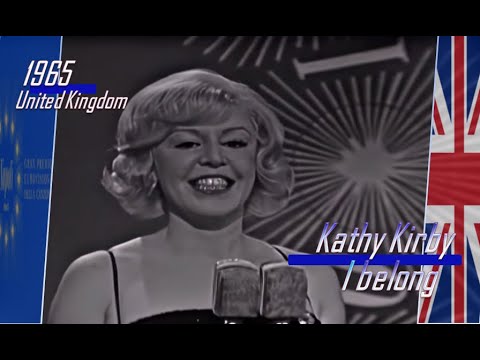 eurovision 1965 United Kingdom 🇬🇧 Kathy Kirby - I belong ᴴᴰ