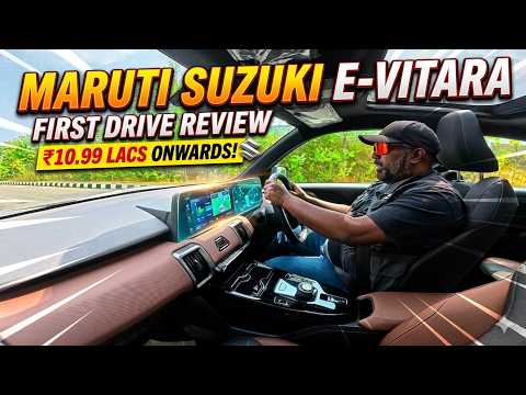 Thumbnail for Maruti Suzuki E Vitara First Drive Review | the Good & the Bad by Suzuki e Vitara