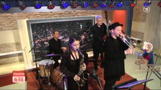 &quot;Let It Snow&quot; Jazz Quartet in ARD MorgenMagazin