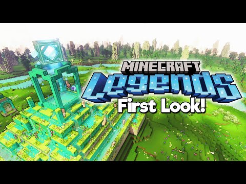 Minecraft Legends First Look! ▫ Gameplay, Controls, Tips & Tricks, How To Play ▫ Tutorial & 4v4 PvP!
