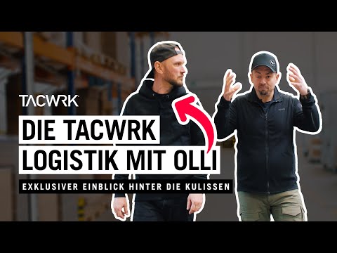 Die TACWRK Logistik “Mit Olli” I Exklusiver Einblick hinter die TACWRK Kulissen