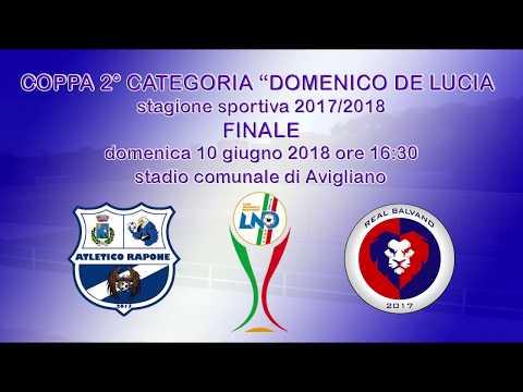 Finale di coppa Italia di II Cat. lucana 10/06/2018 SHORT VERSION