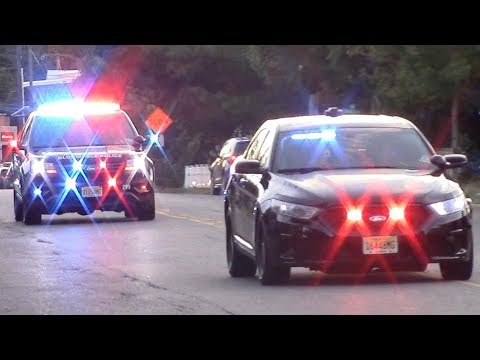 Police Cars Responding Compilation - Best Of 2017