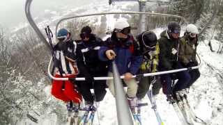 preview picture of video 'GoPro HD Hero 3  : Skiing Hunter Mountain, NY'