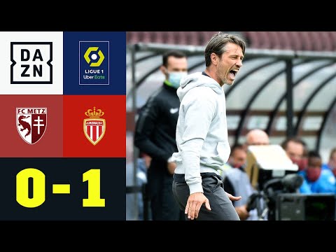 Niko Kovac holt ersten Sieg trotz Unterzahl: FC Metz - AS Monaco 0:1 | Ligue 1 | DAZN Highlights
