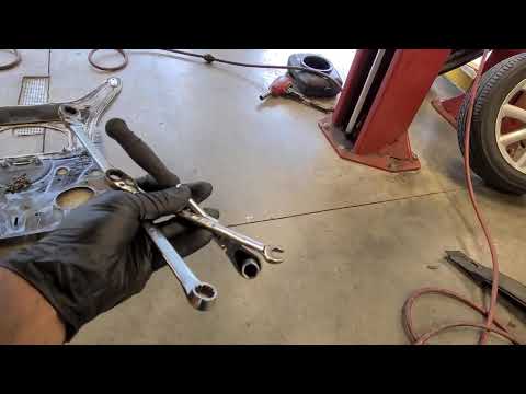 2007 Lexus LS 460 A/C compressor removal